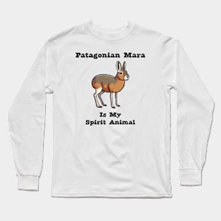 Patagonian Mara Spirit Animal Long Sleeve T-Shirt